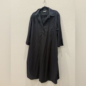H&M Navy Shirt Dress